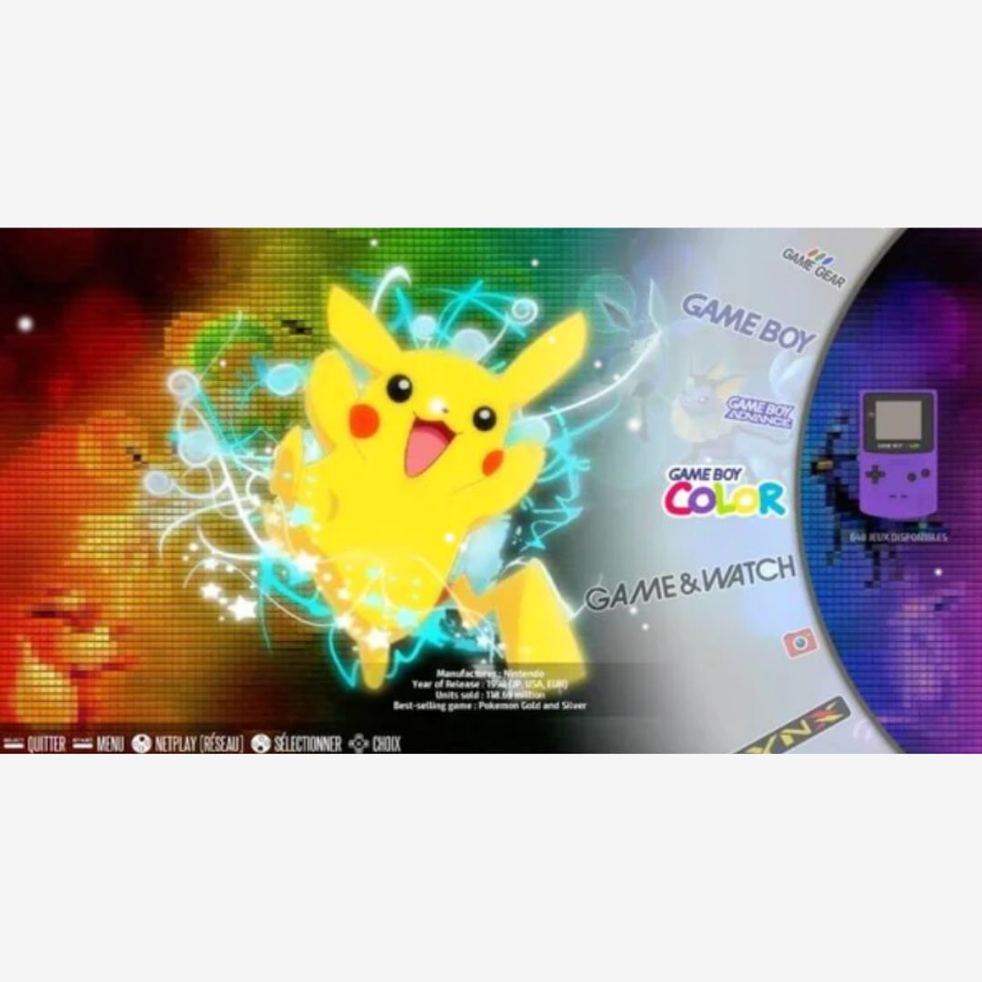 Cogistick pocket retro V2 - 20 000 games included