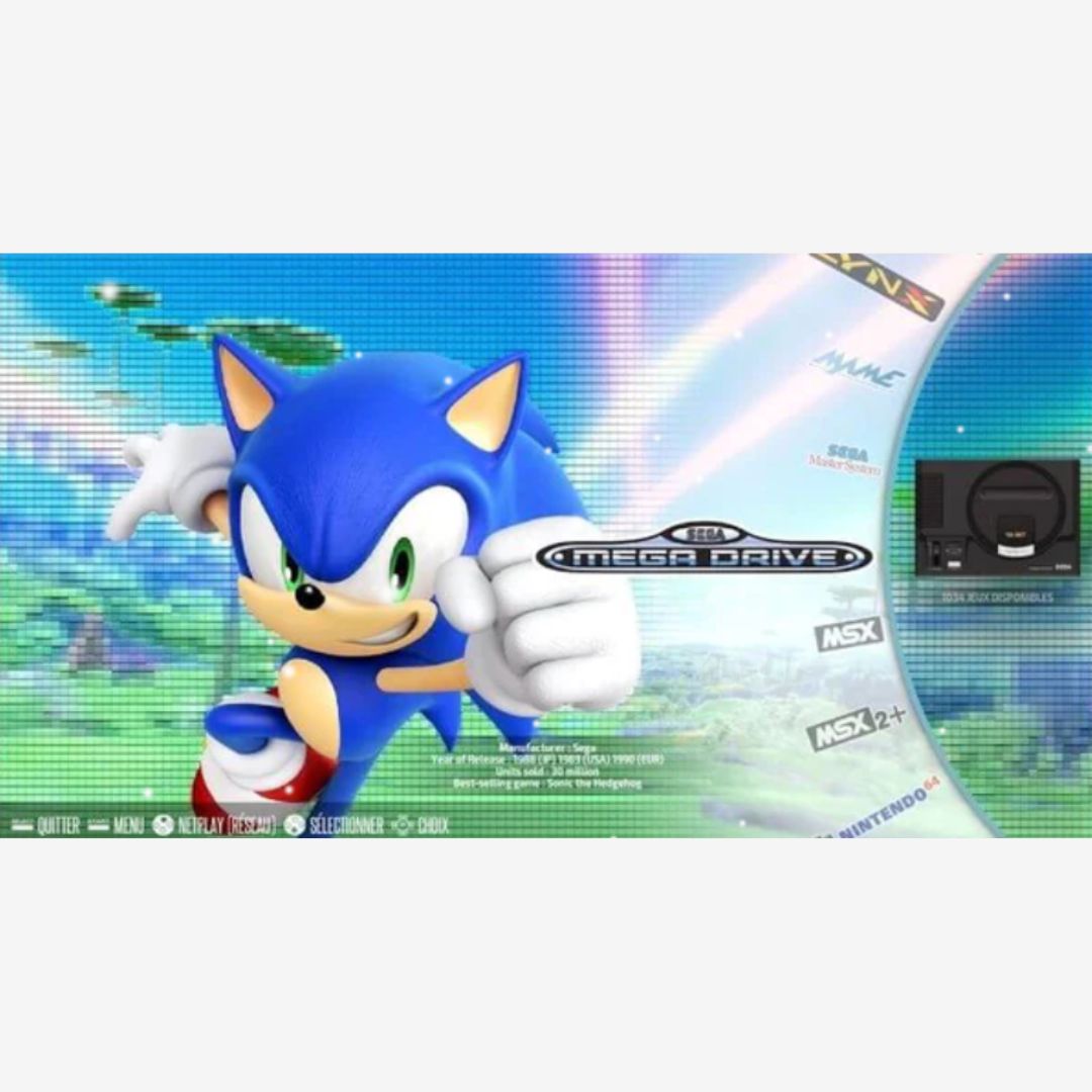 Cogistick pocket retro V2 - 20 000 games included