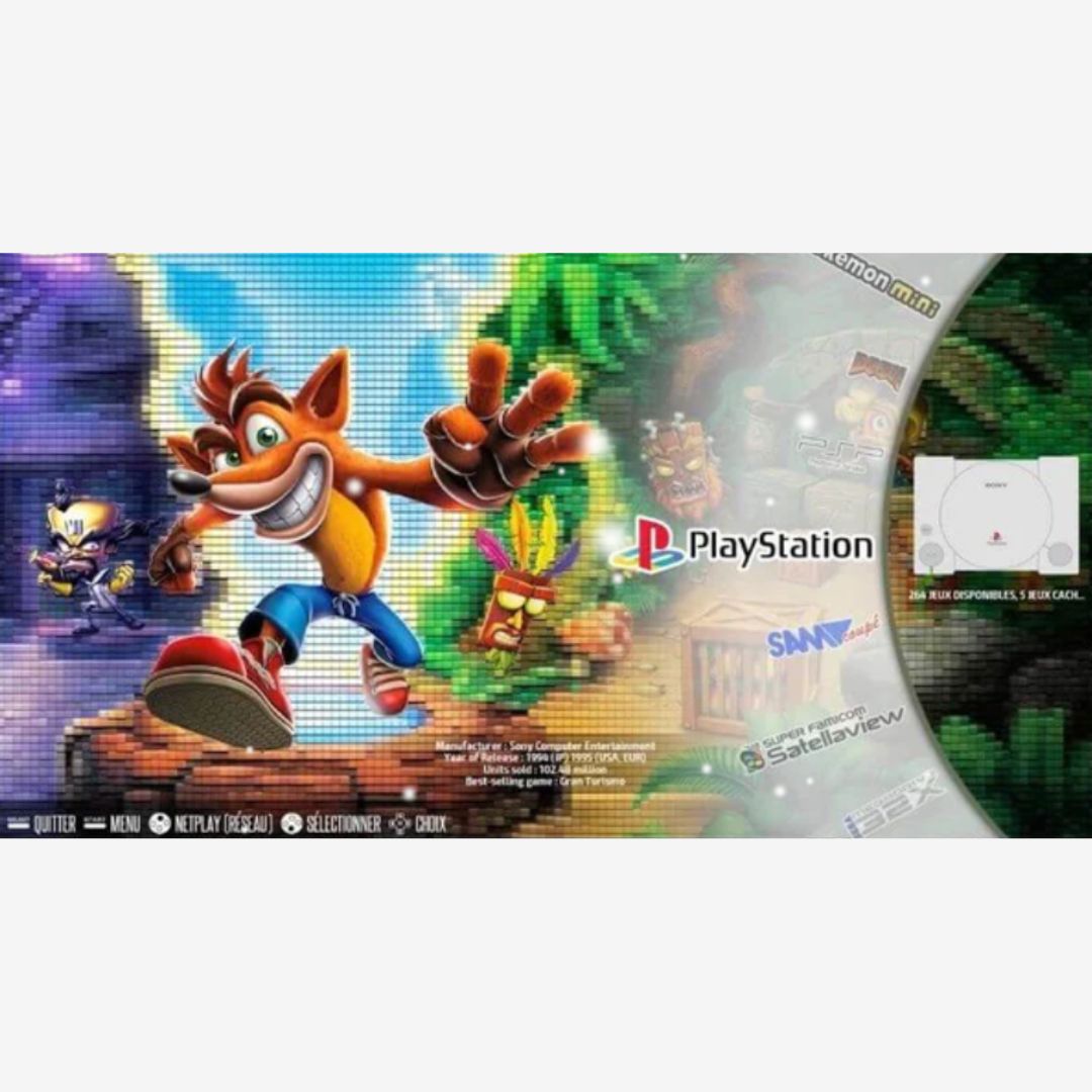 Cogistick pocket retro V2 - 20 000 games included